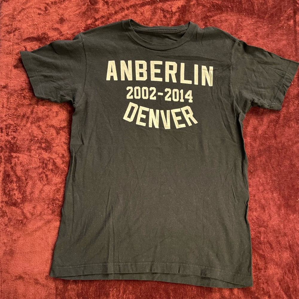 Anberlin Tour shirt size medium